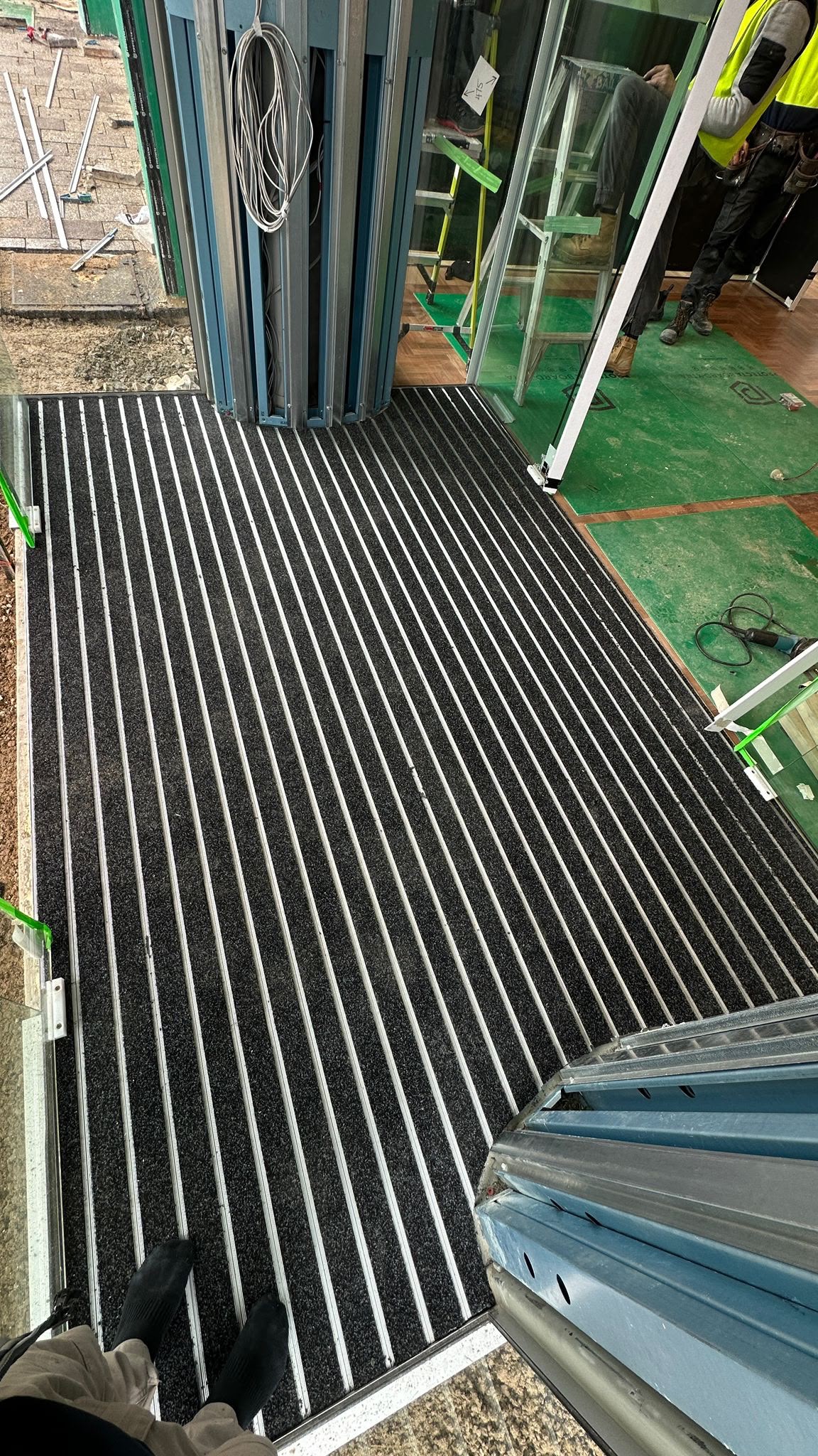 Entry Mats installation by Prime Burque