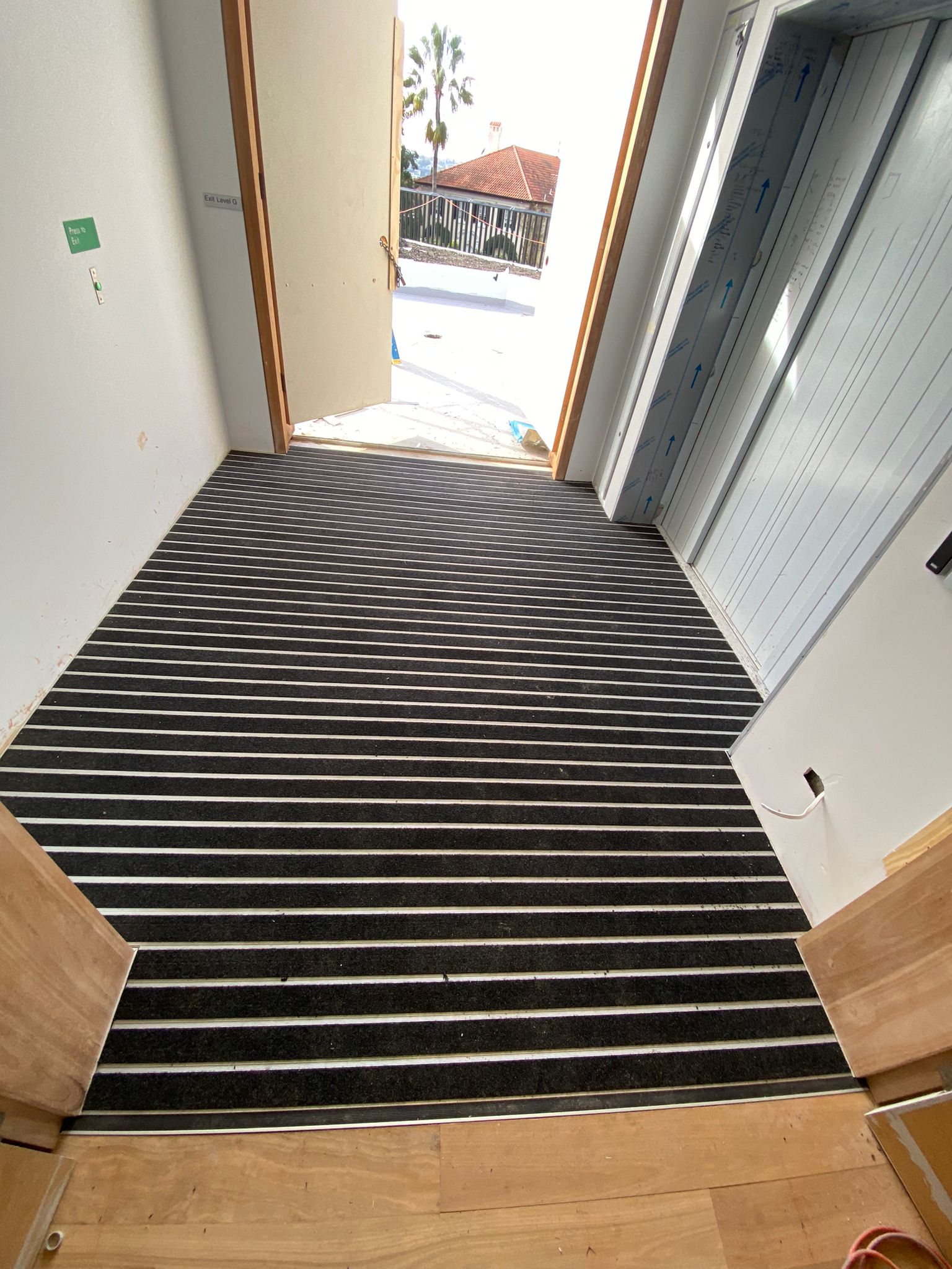 Entry Mats installation by Prime Burque