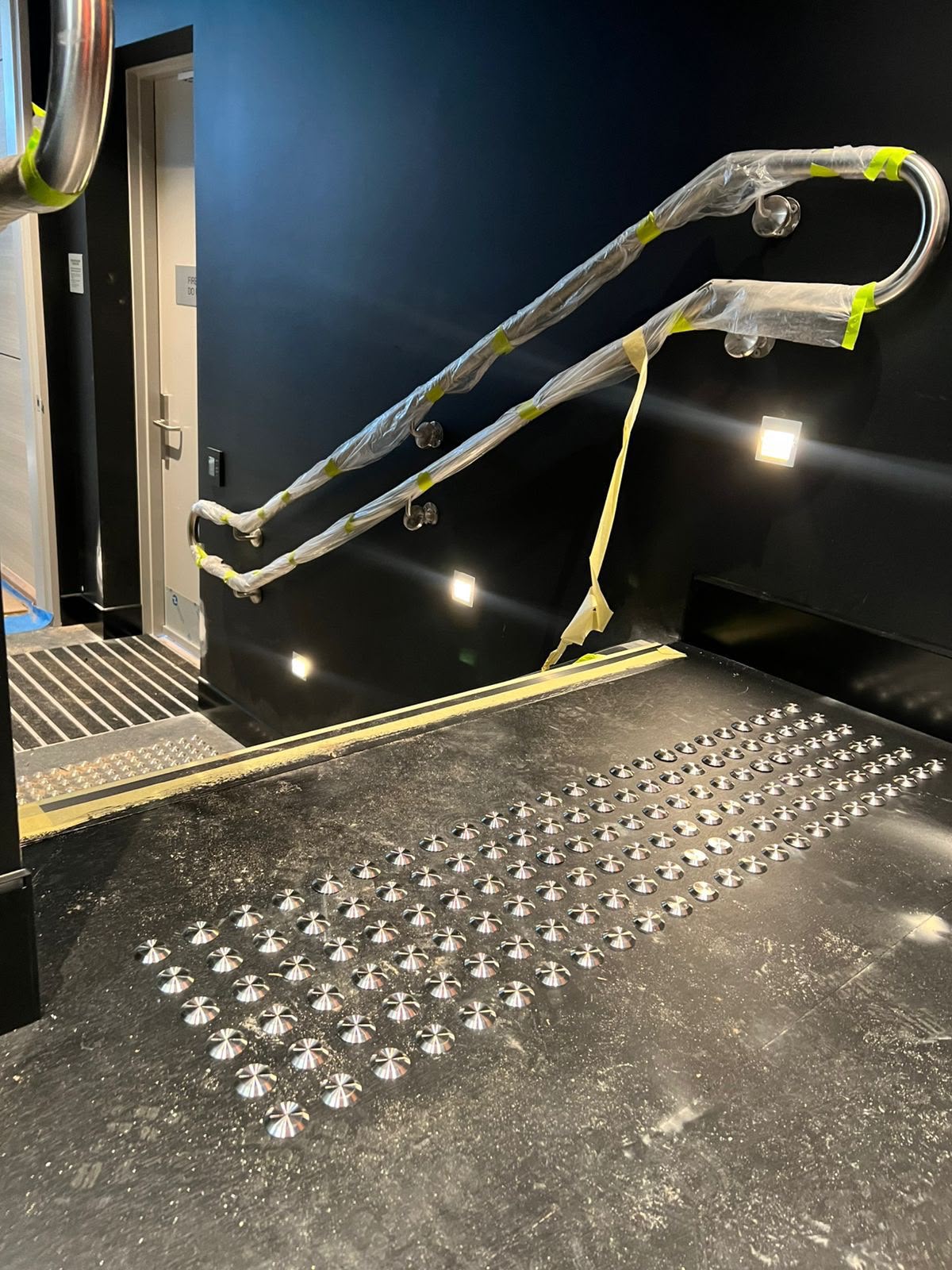Tactile Ground Surface Indicators (TGSI) installation by Prime Burque