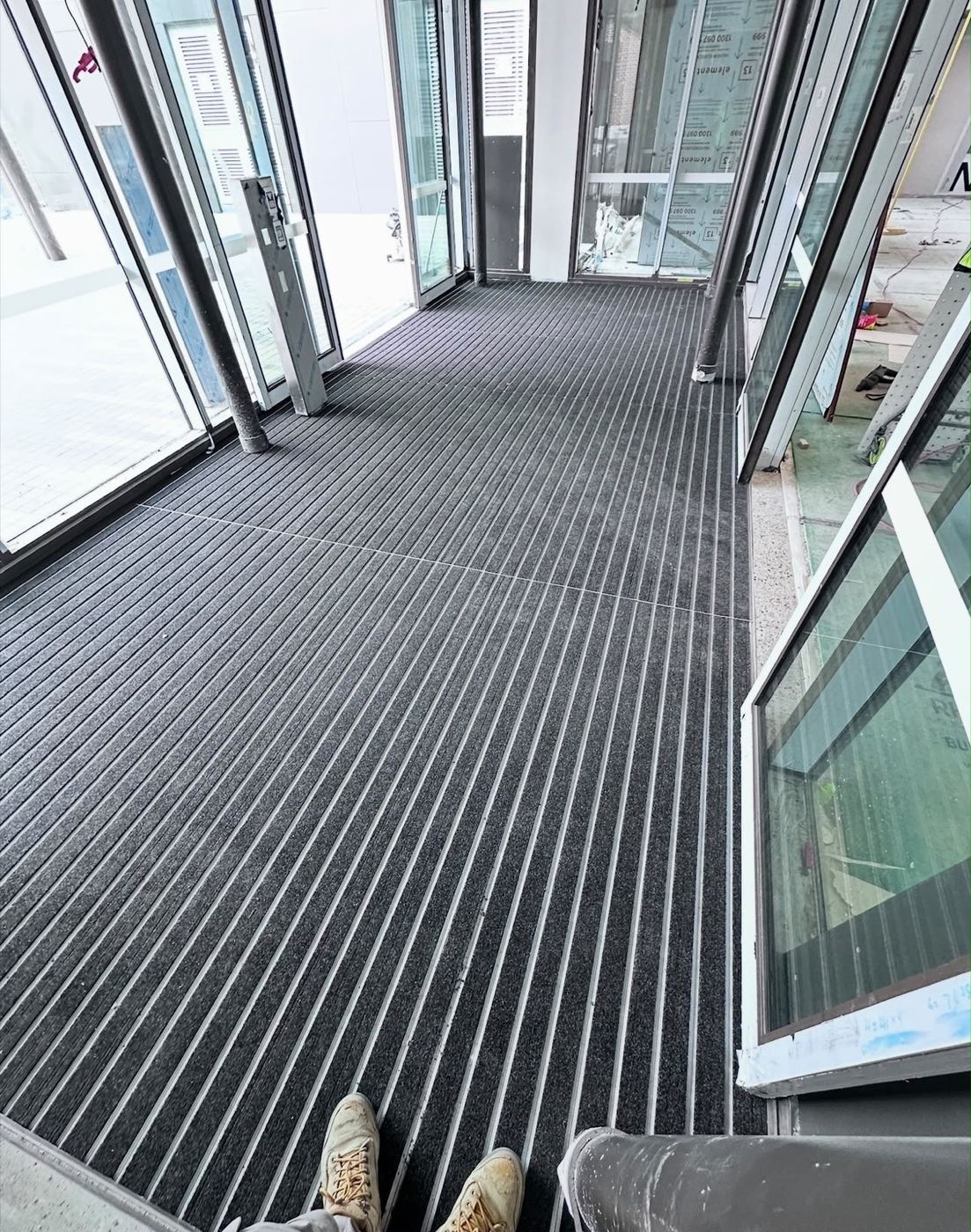 Entry Mats installation by Prime Burque