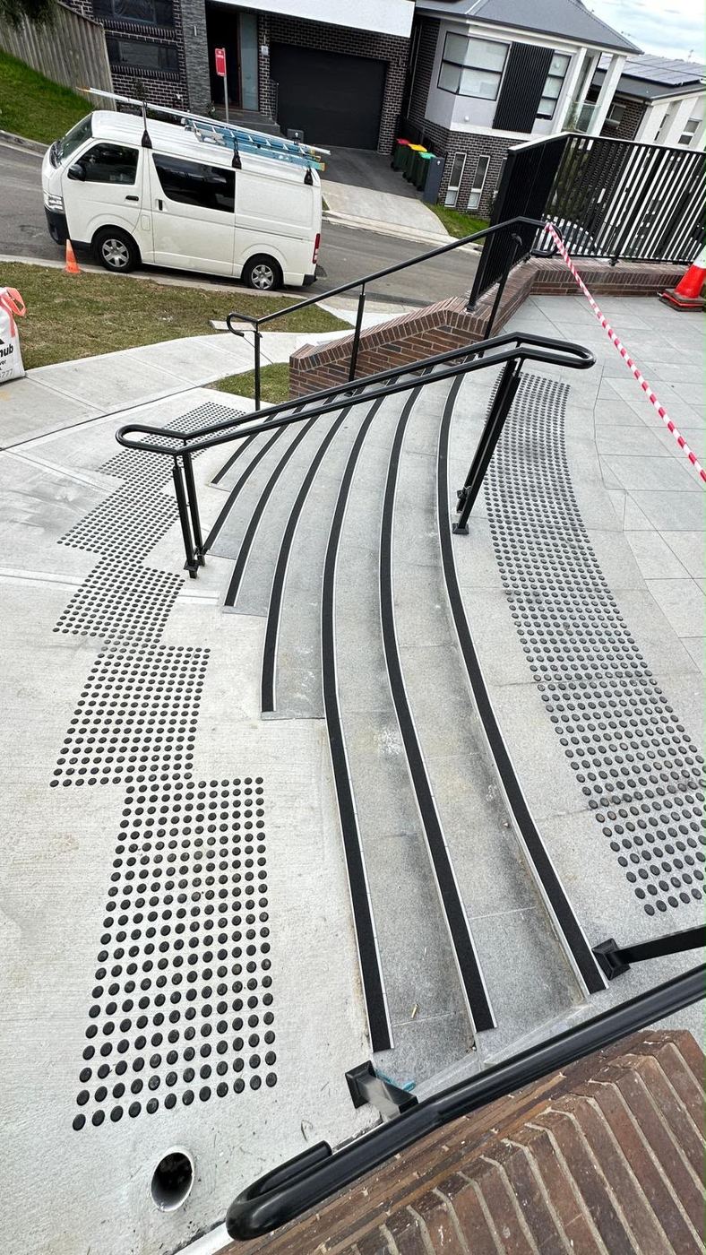 Stair Nosings installation by Prime Burque