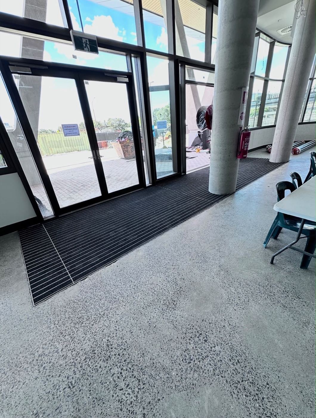 Entry Mats installation by Prime Burque