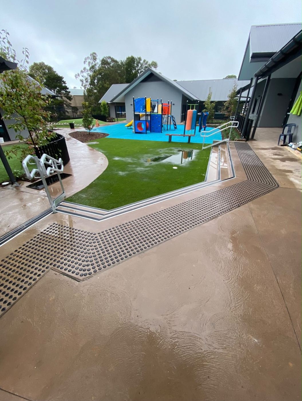 Tactile Ground Surface Indicators (TGSI) installation by Prime Burque