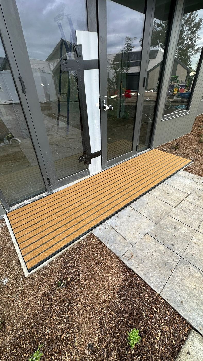 Entry Mats installation by Prime Burque