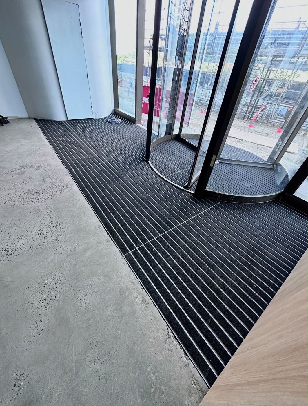 Entry Mats installation by Prime Burque