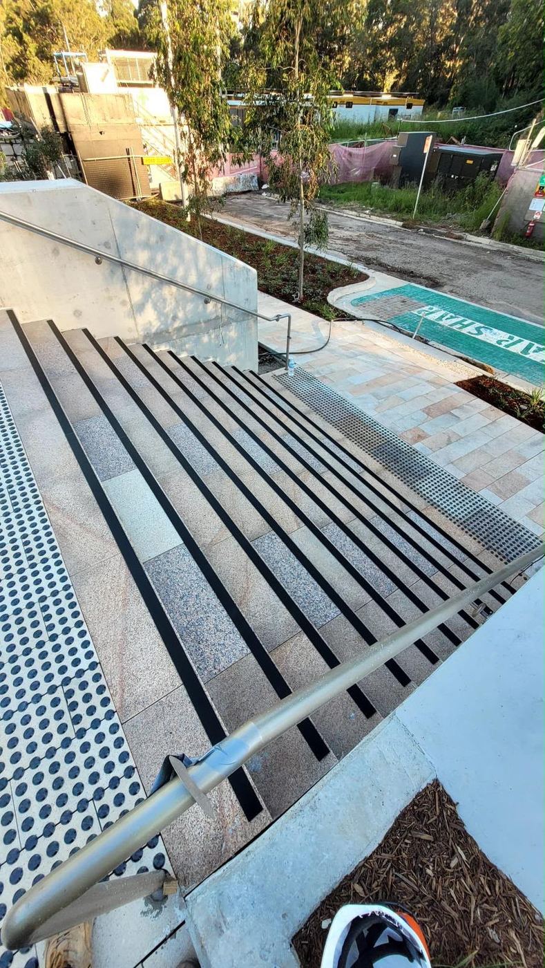 Stair Nosings installation by Prime Burque